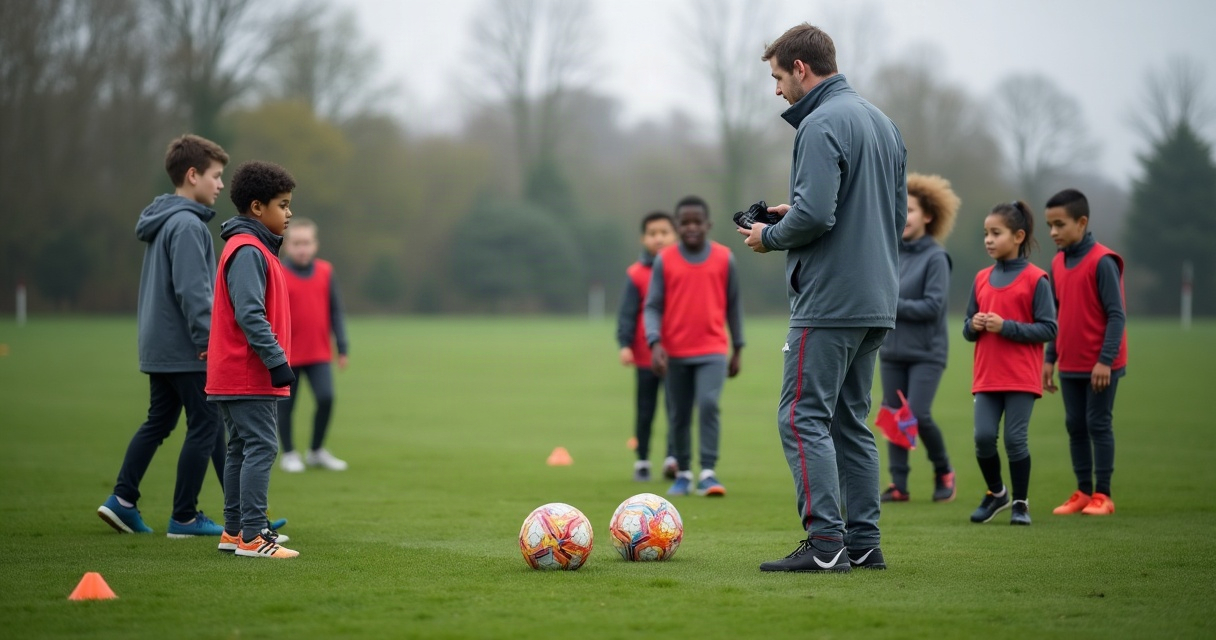 Teaching U8s to Stop and Start the Ball